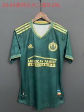 23/24 Atalanta United Third Green Fans 1:1 Quality Soccer Jersey