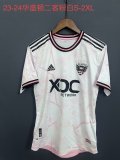 23/24 Washington United Third White 1:1 Quality Soccer Jersey