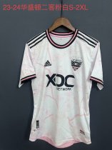 23/24 Washington United Third White 1:1 Quality Soccer Jersey