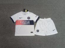 23/24 PSG Paris Away 1:1 Quality Kids Soccer Jersey