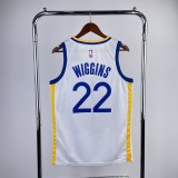 2023 NBA Golden State Warriors White WIGGINS#22 Men Jersey Top Quality Hot Pressing Number And Name