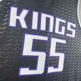 2023 NBA Kings Black WILLIAMS#55 Men Jersey Top Quality Hot Pressing Number And Name