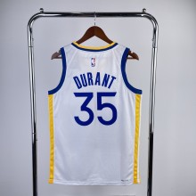 2023 NBA Golden State Warriors White DURANT#35 Men Jersey Top Quality Hot Pressing Number And Name