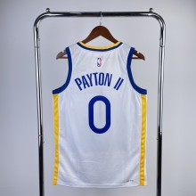 2023 NBA Golden State Warriors White PAYTON II#0 Men Jersey Top Quality Hot Pressing Number And Name