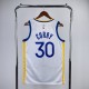 2023 NBA Golden State Warriors White CURRY#30 Men Jersey Top Quality Hot Pressing Number And Name