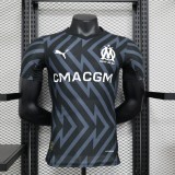 23/24 Marseille Black Player 1:1 Quality Training Jersey（宝）