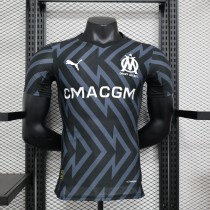 23/24 Marseille Black Player 1:1 Quality Training Jersey（宝）