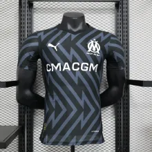 23/24 Marseille Black Player 1:1 Quality Training Jersey（宝）
