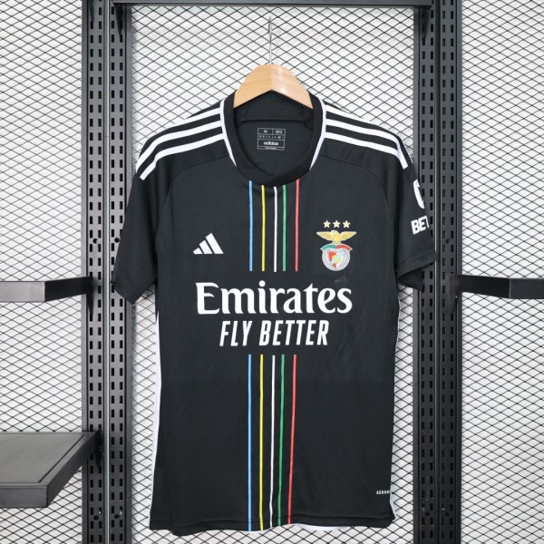 23/24 Benfica Away Black Fans 1:1 Quality Soccer Jersey