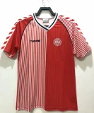 1986 Denmark Home Fans Retro 1:1 Quality Soccer Jersey