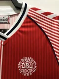 1986 Denmark Home Fans Retro 1:1 Quality Soccer Jersey