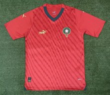 23/24 Morocco Home Red Fans 1:1 Quality Soccer Jersey