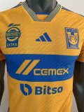 23/24 Tiger Home Yellow Player 1:1 Quality Soccer Jersey