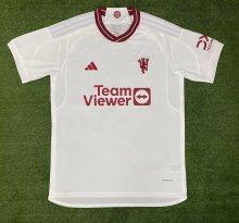 23/24 Manchester United Third White Fans 1:1 Quality Soccer Jersey