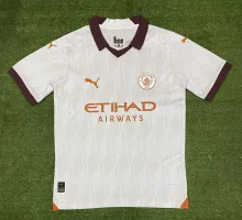 23/24 Manchester City Away  Fans 1:1 Quality Soccer Jersey