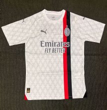 23/24 AC Milan Away Fans 1:1 Quality Soccer Jersey