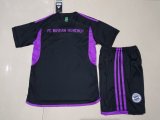 23/24 Bayern Munich Away Black 1:1 Quality Kids Soccer Jersey