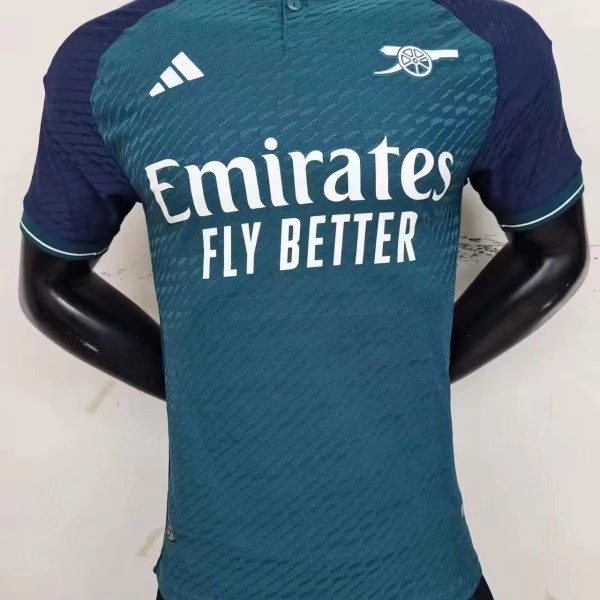 23/24 Arsenal Third Green Player  1:1 Quality Soccer Jersey