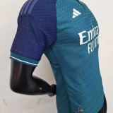 23/24 Arsenal Third Green Player  1:1 Quality Soccer Jersey