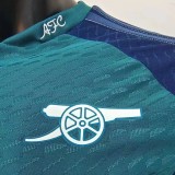 23/24 Arsenal Third Green Player  1:1 Quality Soccer Jersey