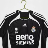 2006-2007 Retro Real Madrid Away 1:1 Quality Soccer Jersey