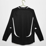 2006/2007 Real Madrid Away Long Sleeve 1:1 Quality Retro Soccer Jersey