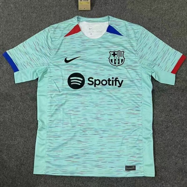 23/24 Barcelona Third Green Fans 1:1 Quality Soccer Jersey