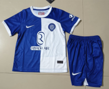 23/24 Atletico Madrid Away Kids 1:1 Quality Soccer Jersey