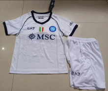 23/24 Napoli Away Kids 1:1 Quality Soccer Jersey