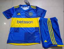 23/34 Boca Home Kids Soccer Jersey
