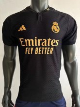 23/24 Real Madrid Third Black Player 1:1 Quality Soccer Jersey