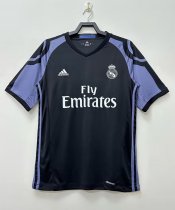 2016-2017 Retro Real Madrid Away Black 1:1 Quality Soccer Jersey