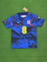 23/24 England Blue Fans Version 1:1 Quality Training Jersey