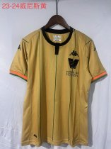 23/24 Venezia FC Away Goalkeeper Yellow Fans 1:1 Quality Soccer Jersey