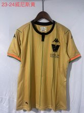 23/24 Venezia FC Away Goalkeeper Yellow Fans 1:1 Quality Soccer Jersey