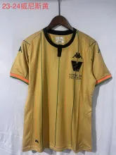 23/24 Venezia FC Away Goalkeeper Yellow Fans 1:1 Quality Soccer Jersey