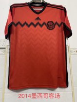 2014 Mexico Away 1:1 Quality Retro Soccer Jersey