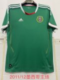 2011 Mexico Home 1:1 Quality Retro Soccer Jersey