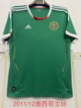 2011 Mexico Home 1:1 Quality Retro Soccer Jersey