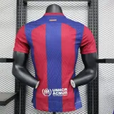 23/24 Barcelona Home Special Edition  PLayer  1:1 Quality Soccer Jersey