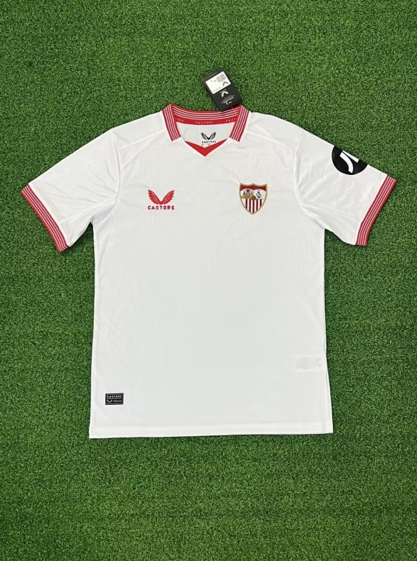 23/24 Sevilla FC Home White Fans 1:1 Quality Soccer Jersey