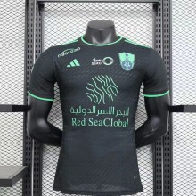 23/24 Al Ahli Jeddah Black Player 1:1 Quality Soccer Jersey（吉达国民）