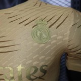 23/24 Real Madrid Special Edition Gold Player 1:1 Quality Soccer Jersey