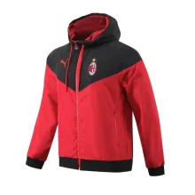 23/24 AC Milan Red Windbreaker