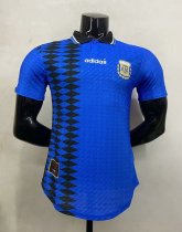 1994 Argentina Away Player 1:1 Quality Retro Soccer Jersey