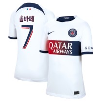 23/24  PSG Paris Away Printing In Korean Player 1:1 Quality Soccer Jersey