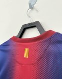 2012-2013 Barcelona Home Long Sleeve 1:1 Quality Retro Soccer Jersey