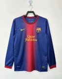 2012-2013 Barcelona Home Long Sleeve 1:1 Quality Retro Soccer Jersey