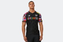 23/24 Arsenal Black Fans 1:1 Quality Love Unites Soccer Jersey