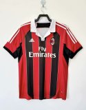 2012/2013 AC Milan Home Fans 1:1 Retro Soccer Jersey